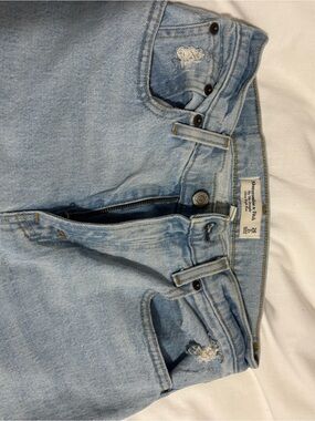 Abercrombie & Fitch Light Blue High-Rise Women's Jeans